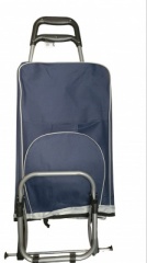 Shopper Trolley Euro-col Assorted Colour